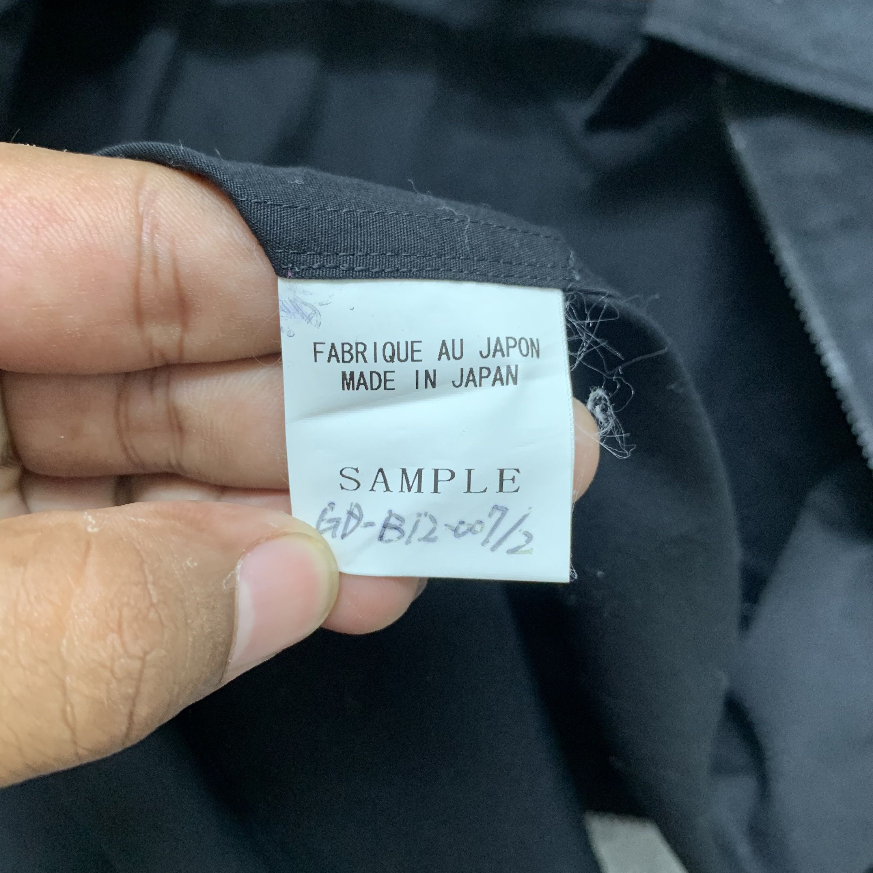 Ground Y Yohji Yamamoto Ground Y Sample Shirt Jacket #4323-150 Size US M / EU 48-50 / 2 - 6 Thumbnail