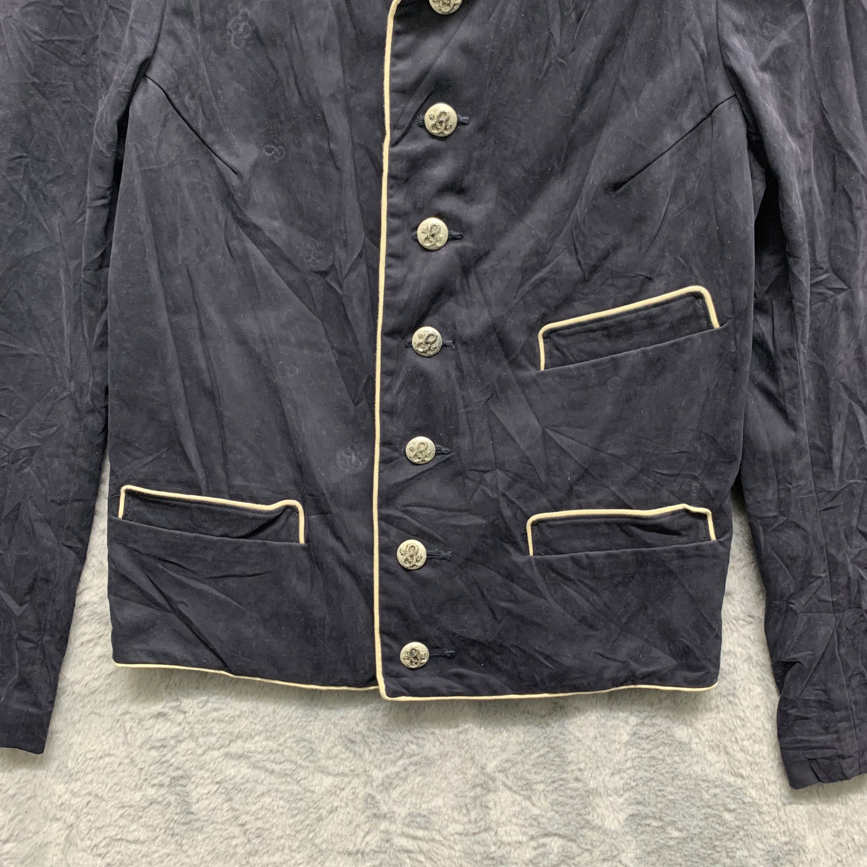 45rpm 45rpm Snakes Button Mandarin Jacket #4350-151 Size XS / US 0-2 / IT 36-38 - 3 Thumbnail