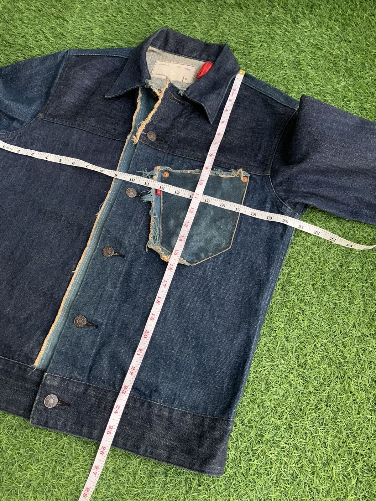 Vintage Levis Single Poket Red Loop Denim