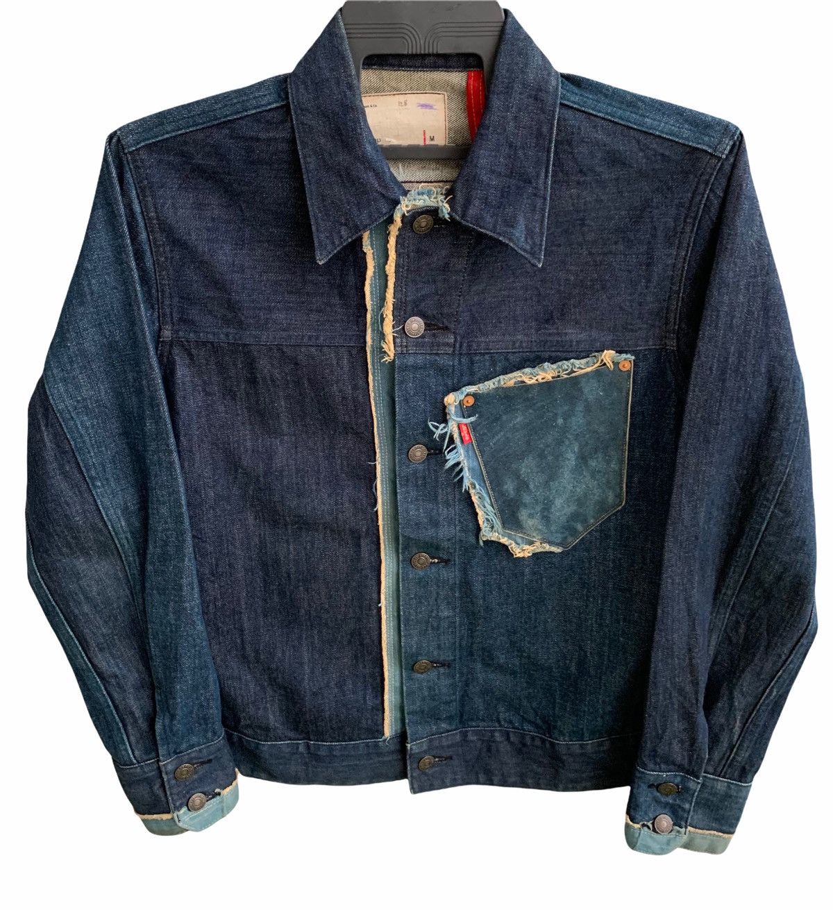 Vintage Levis Single Poket Red Loop Denim