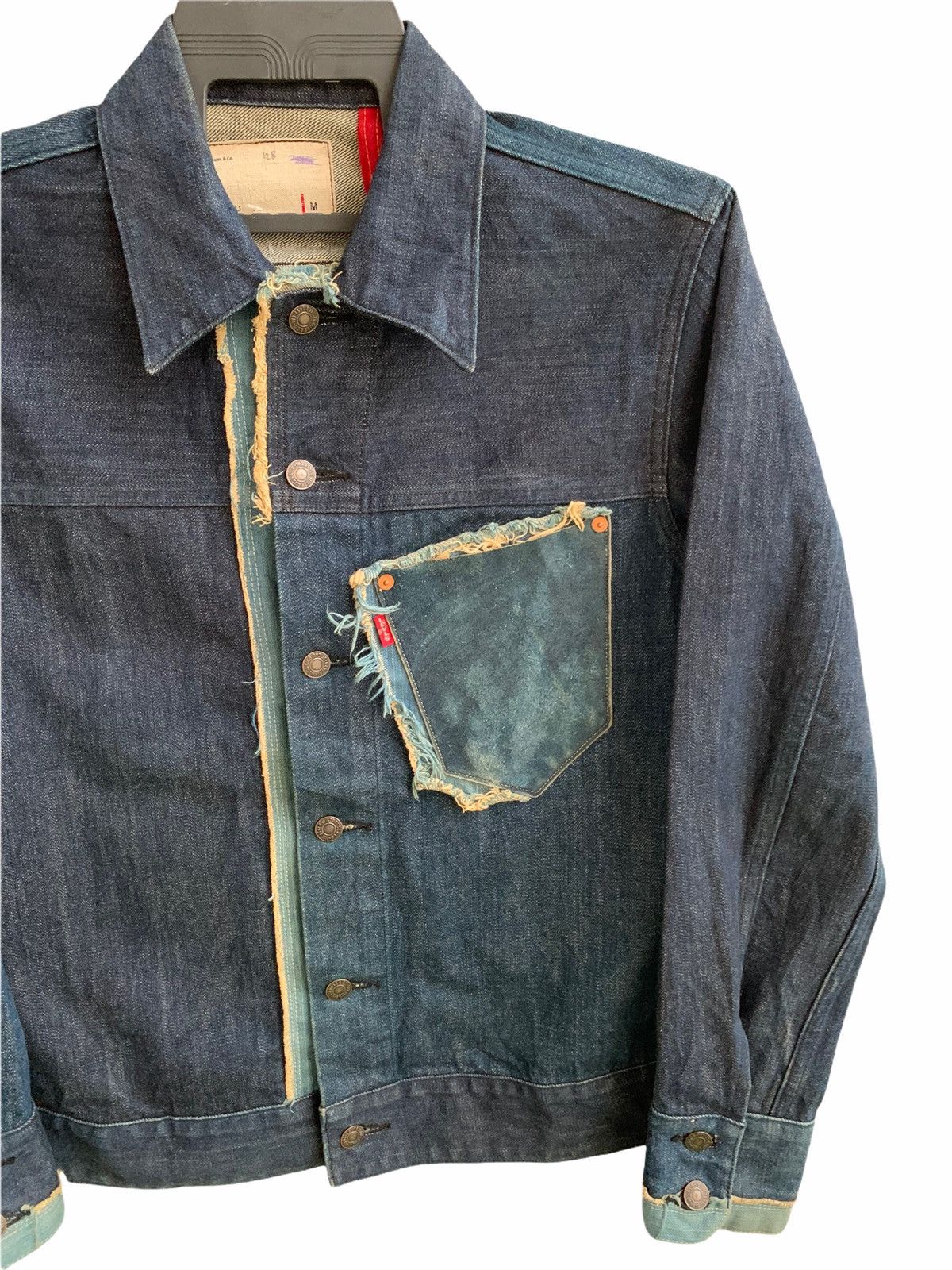 Vintage Levis Single Poket Red Loop Denim