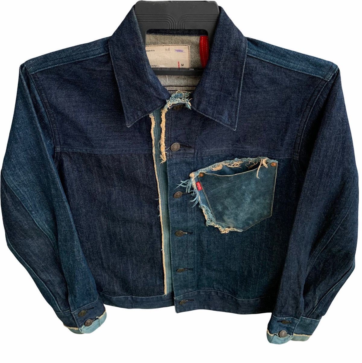 Vintage Levis Single Poket Red Loop Denim