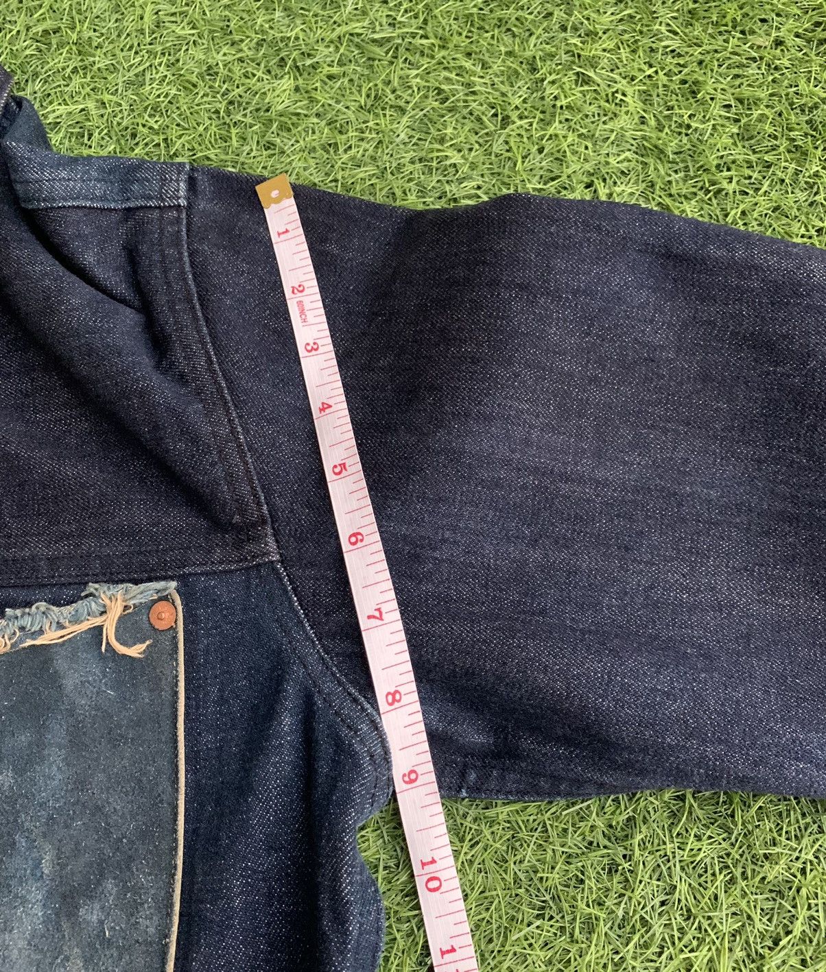 Vintage Levis Single Poket Red Loop Denim