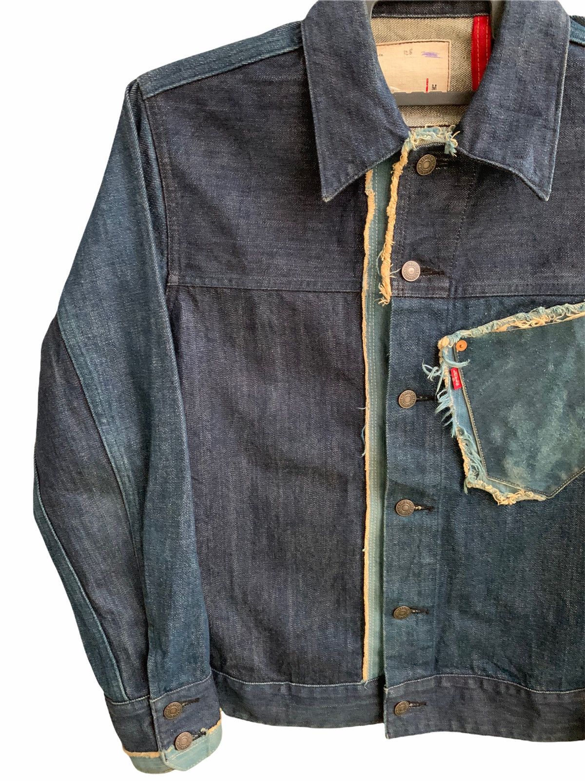 Vintage Levis Single Poket Red Loop Denim