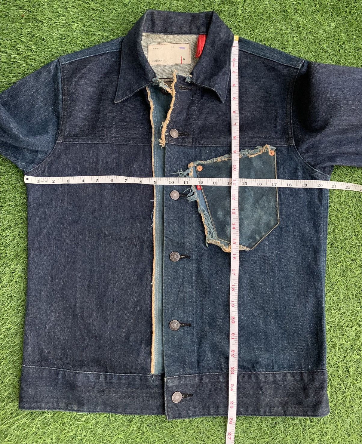 Vintage Levis Single Poket Red Loop Denim