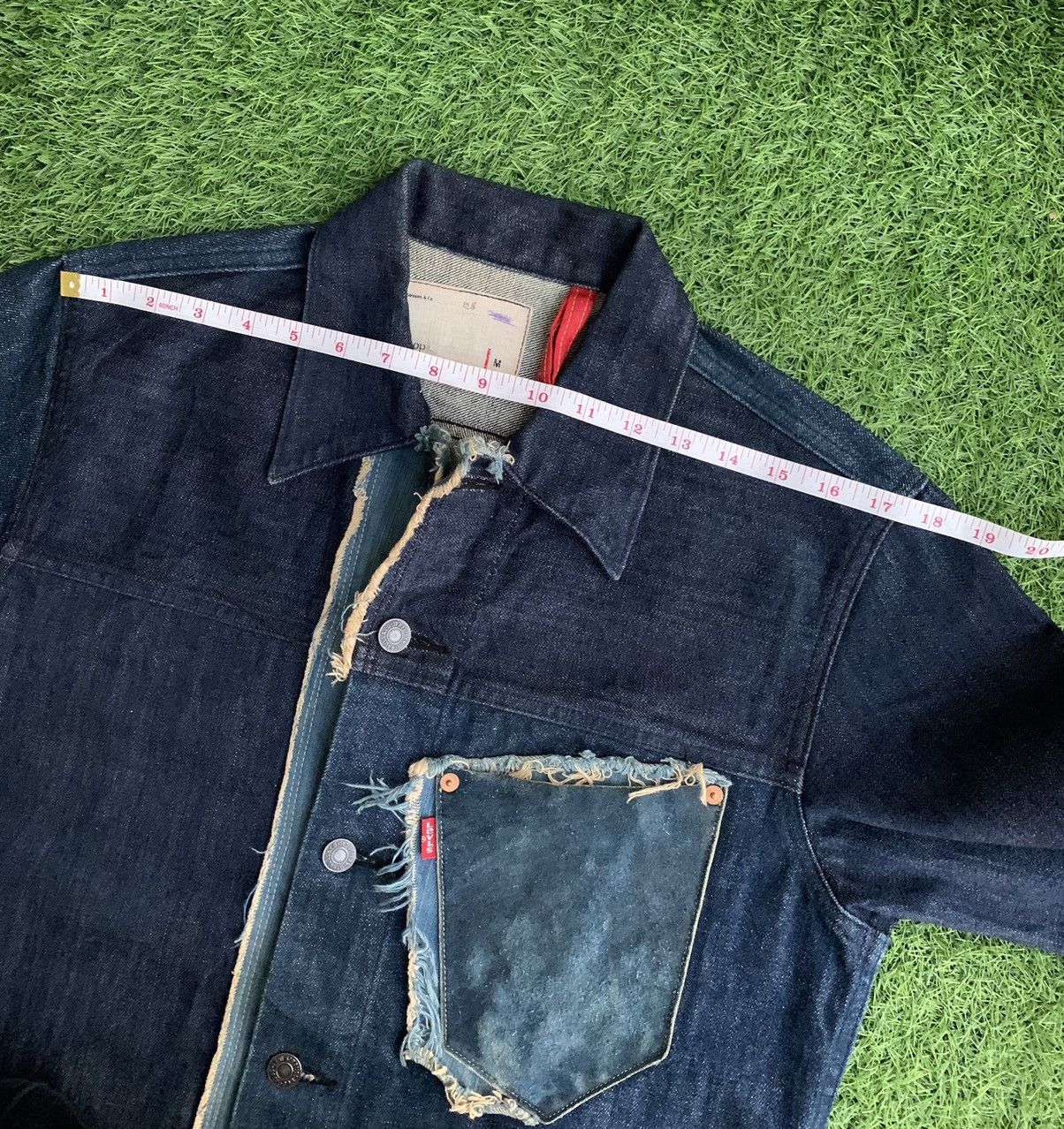 Vintage Levis Single Poket Red Loop Denim