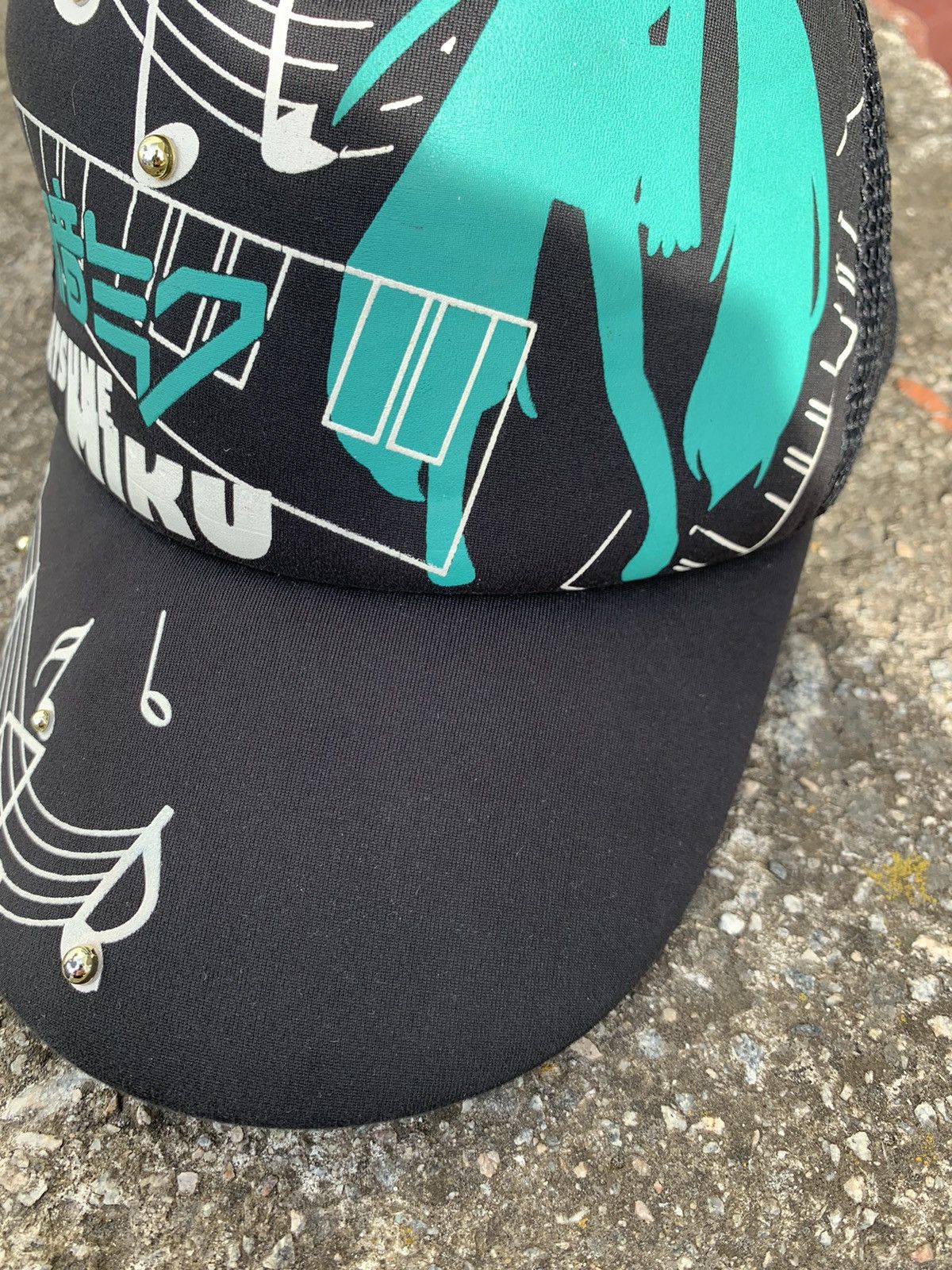 Anime Vintage Hatsune Miku Trucker Cap Size ONE SIZE - 4 Thumbnail