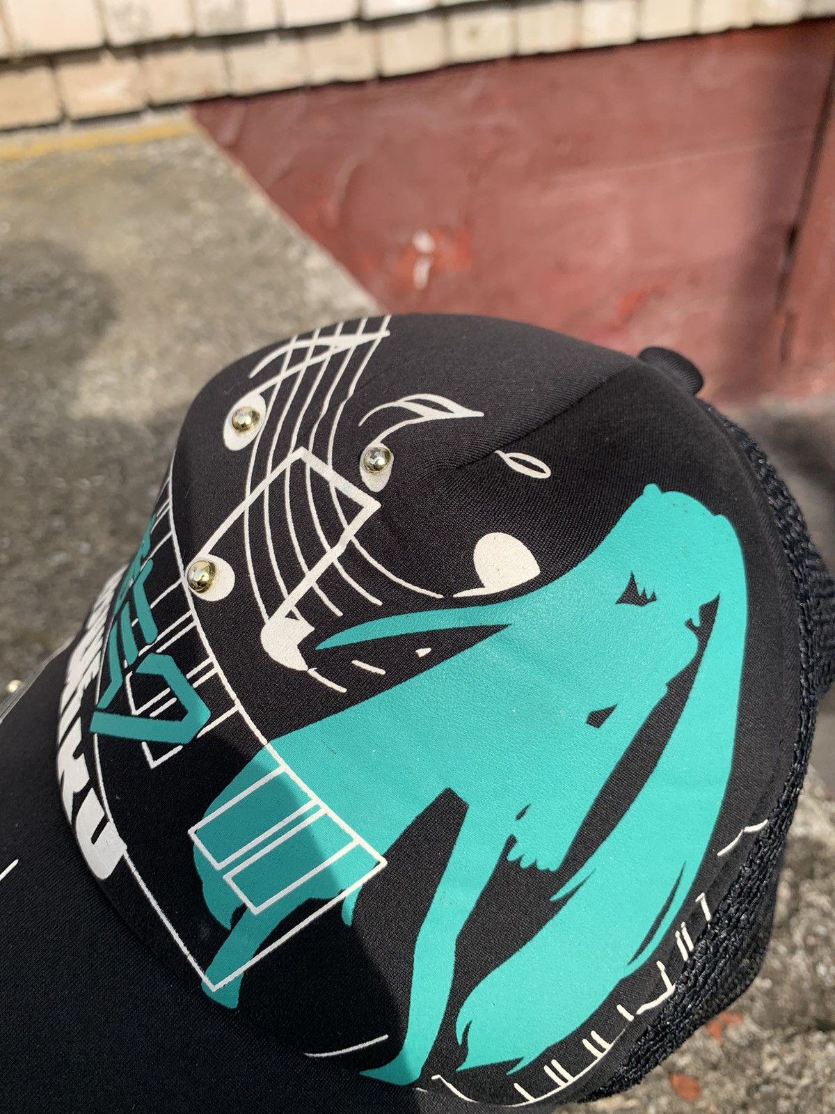 Anime Vintage Hatsune Miku Trucker Cap Size ONE SIZE - 8 Thumbnail