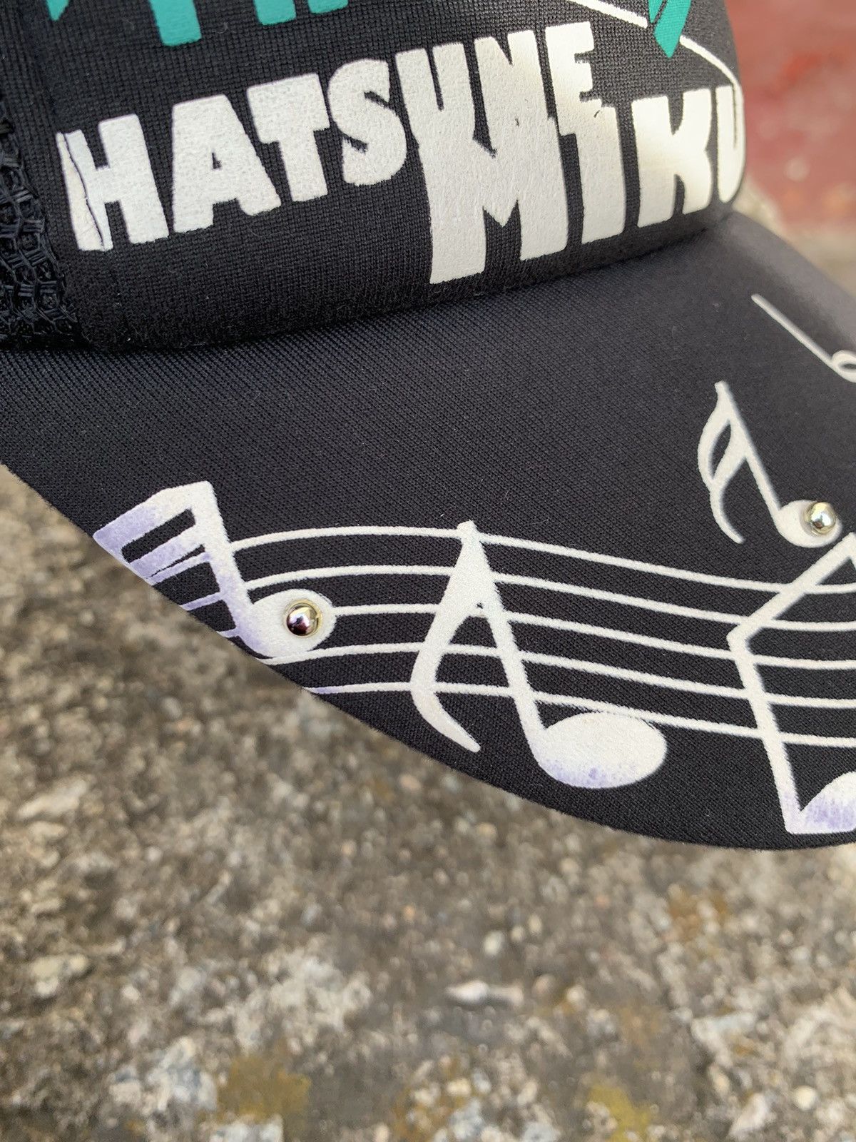 Anime Vintage Hatsune Miku Trucker Cap Size ONE SIZE - 10 Thumbnail