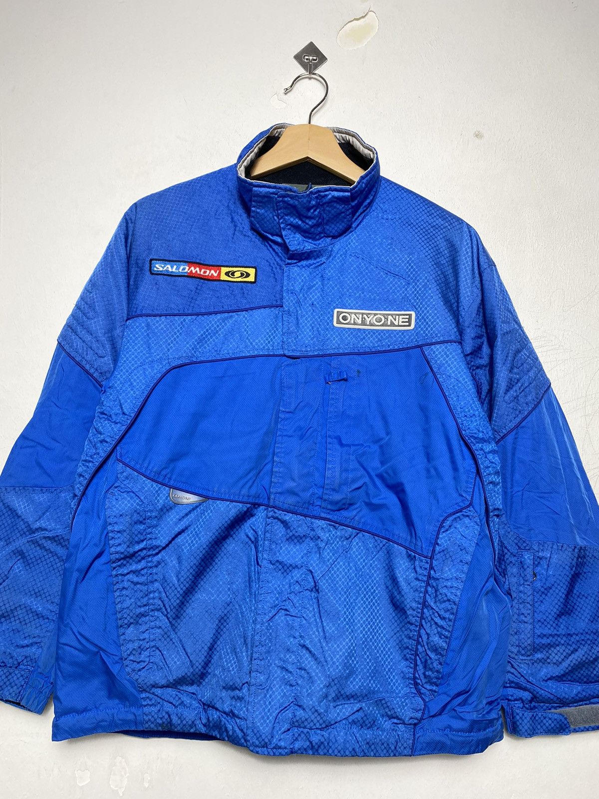 Salomon Vintage Salomon Racing Jacket / Nismo Hinda Yamaha Nissan Size US M / EU 48-50 / 2 - 2 Thumbnail
