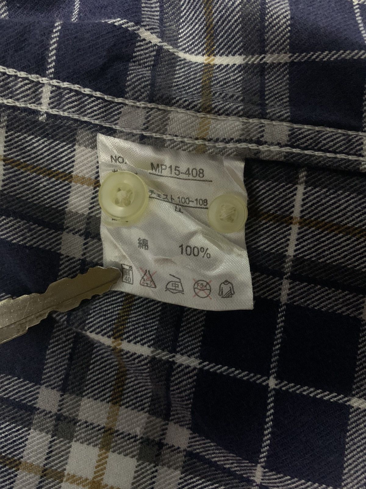 Japanese Brand Vintage Madison Walker Checked Flannel Travis Scott Style Size US L / EU 52-54 / 3 - 18 Thumbnail