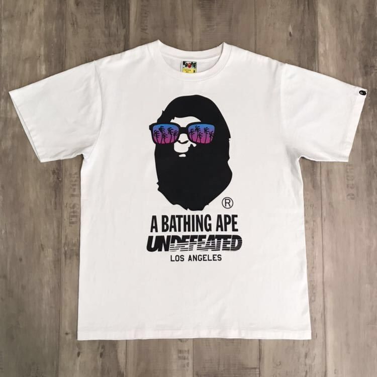 Bape × Undefeated BAPE x undefeated LA BAPE HEAD T-shirt a bathing ape Size US M / EU 48-50 / 2 - 1 Thumbnail