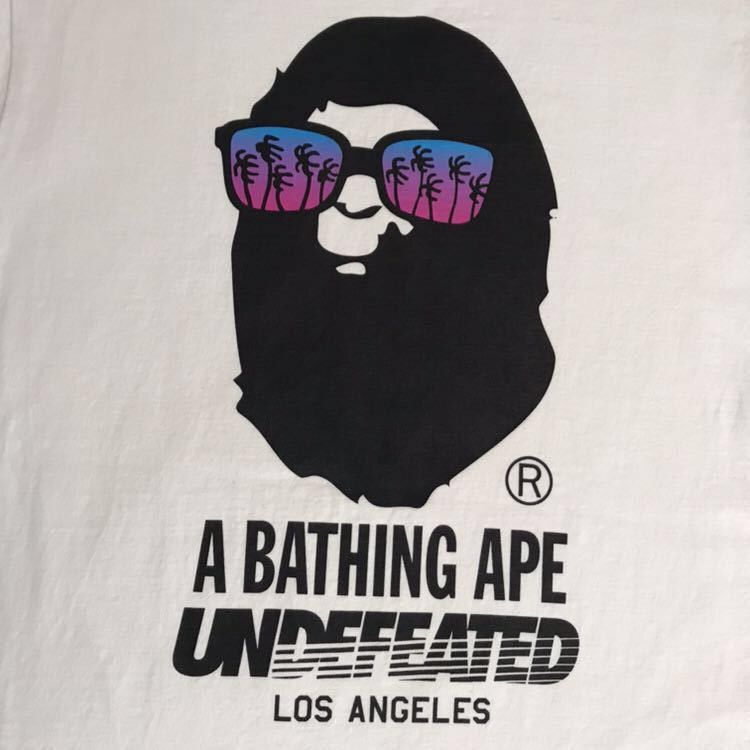 Bape × Undefeated BAPE x undefeated LA BAPE HEAD T-shirt a bathing ape Size US M / EU 48-50 / 2 - 2 Thumbnail