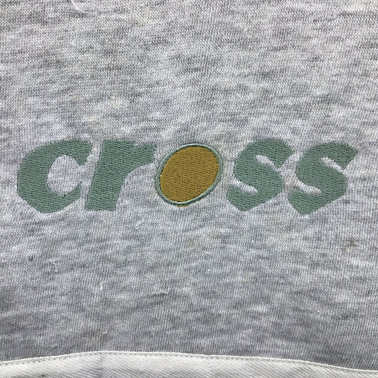 Japanese Brand × Vintage Rare!!! Vintage Cross Sweatshirt Pullover Jumper Size US L / EU 52-54 / 3 - 3 Thumbnail