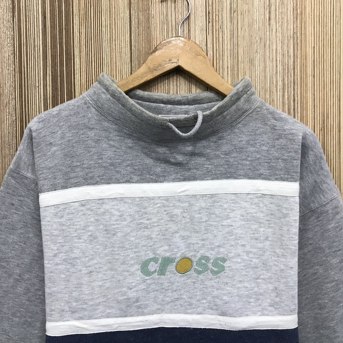 Japanese Brand × Vintage Rare!!! Vintage Cross Sweatshirt Pullover Jumper Size US L / EU 52-54 / 3 - 2 Thumbnail