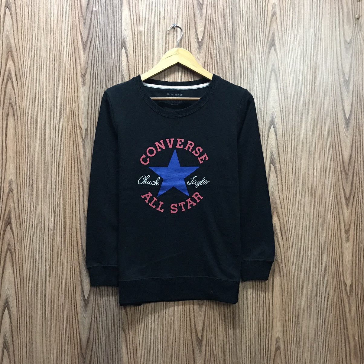Converse × Japanese Brand × Vintage Vintage Converse Sweatshirt Pullover Jumper Size US S / EU 44-46 / 1 - 1 Thumbnail