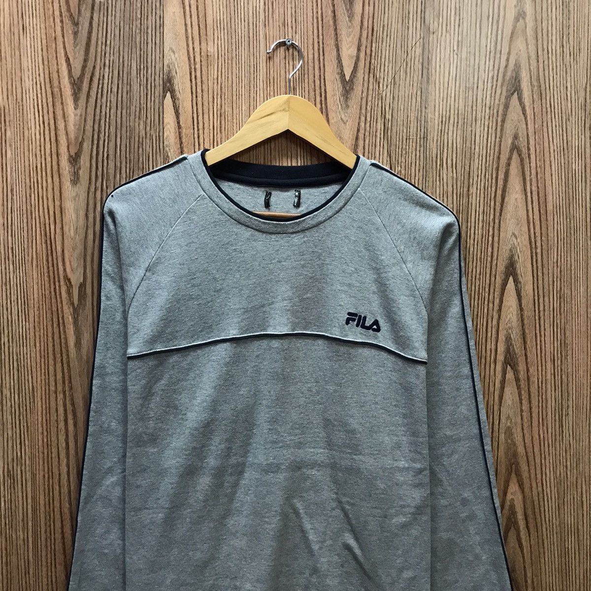 Fila × Vintage Vintage Fila Sweatshirt Size US L / EU 52-54 / 3 - 3 Thumbnail