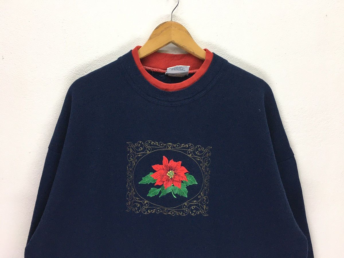 Vintage Vintage Morning Sun Flower Art Design Sweatshirt Size US L / EU 52-54 / 3 - 2 Thumbnail