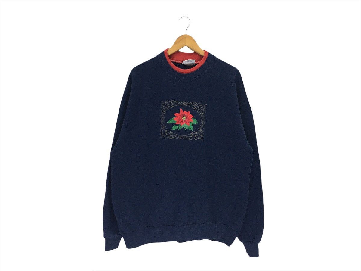 Vintage Vintage Morning Sun Flower Art Design Sweatshirt Size US L / EU 52-54 / 3 - 1 Thumbnail