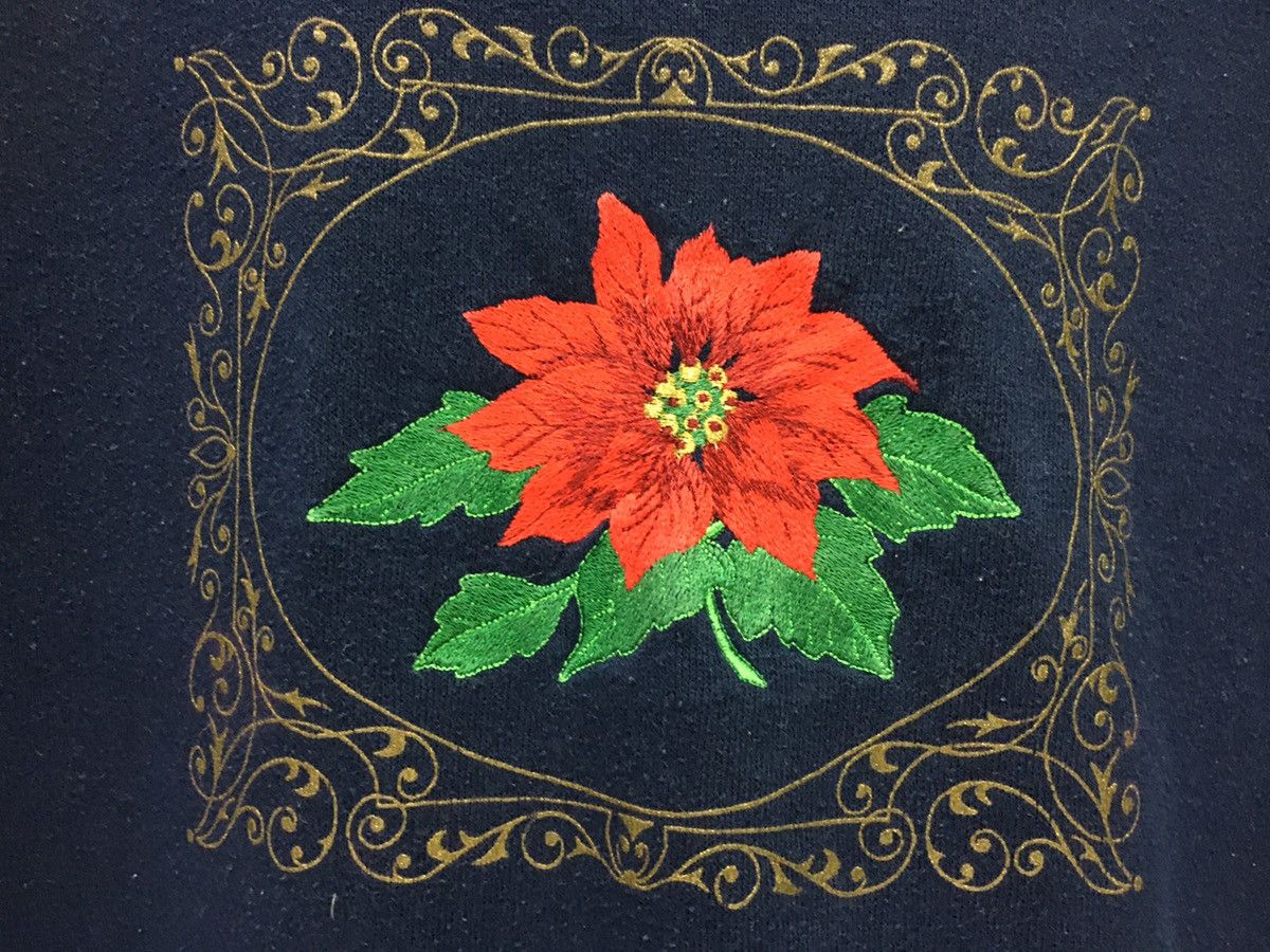 Vintage Vintage Morning Sun Flower Art Design Sweatshirt Size US L / EU 52-54 / 3 - 3 Thumbnail