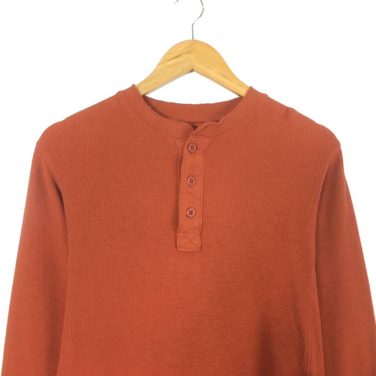 L.L. Bean × Vintage Vintage LL Bean Half Button Plain Long Sleeve Size US S / EU 44-46 / 1 - 2 Thumbnail