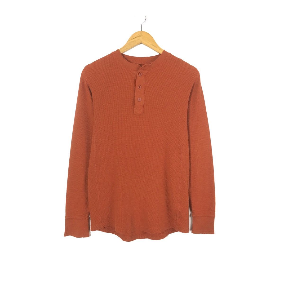 L.L. Bean × Vintage Vintage LL Bean Half Button Plain Long Sleeve Size US S / EU 44-46 / 1 - 1 Thumbnail