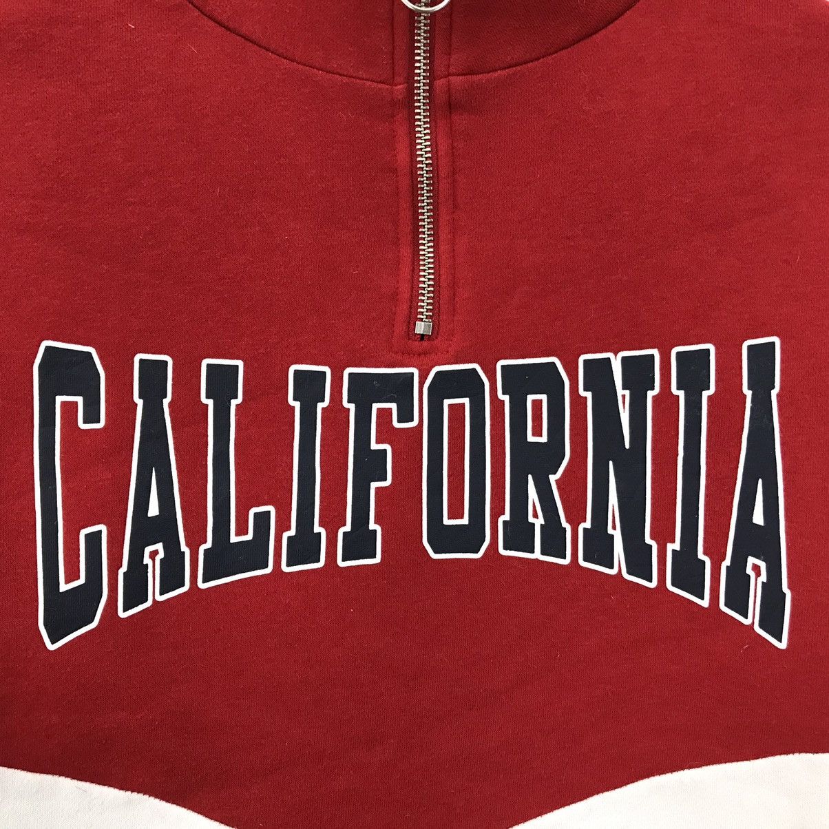 Japanese Brand × Vintage Vintage California Sweatshirt Half Zip Pullover Jumper Size US M / EU 48-50 / 2 - 3 Thumbnail