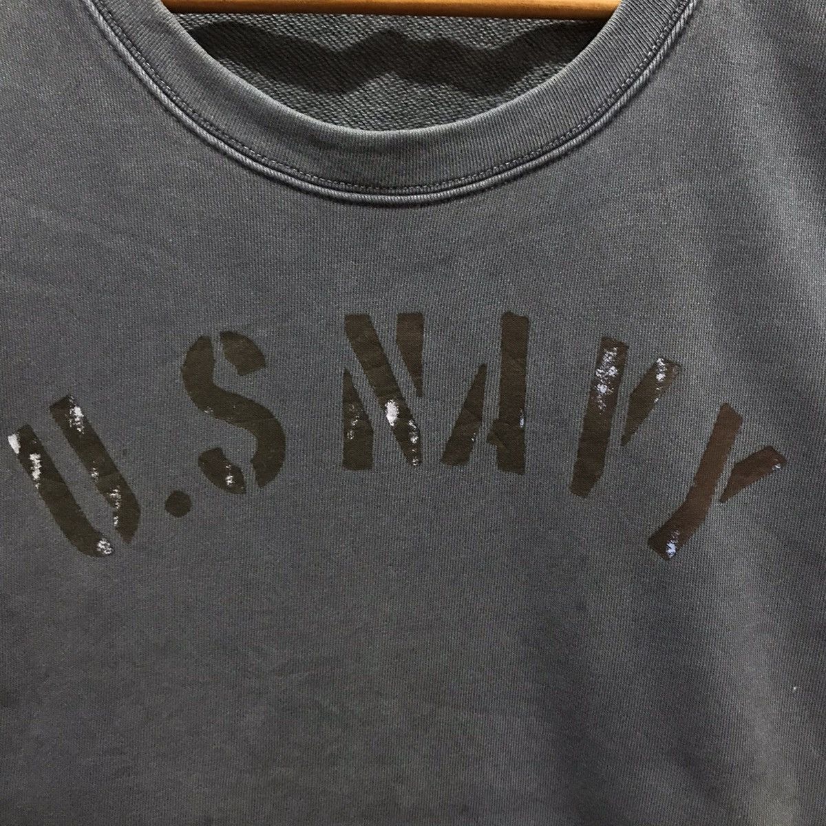Japanese Brand × Vintage Vintage US Navy Sweatshirt CrewNeck Size US M / EU 48-50 / 2 - 3 Thumbnail