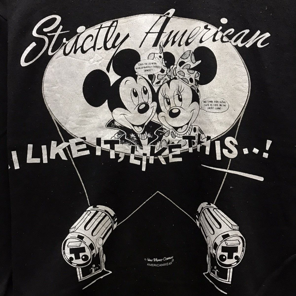 Disney × Mickey Mouse × Vintage Vintage Disney Mickey Minnie Sweatshirt Size US M / EU 48-50 / 2 - 3 Thumbnail