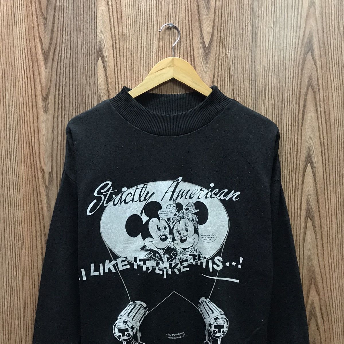 Disney × Mickey Mouse × Vintage Vintage Disney Mickey Minnie Sweatshirt Size US M / EU 48-50 / 2 - 2 Thumbnail