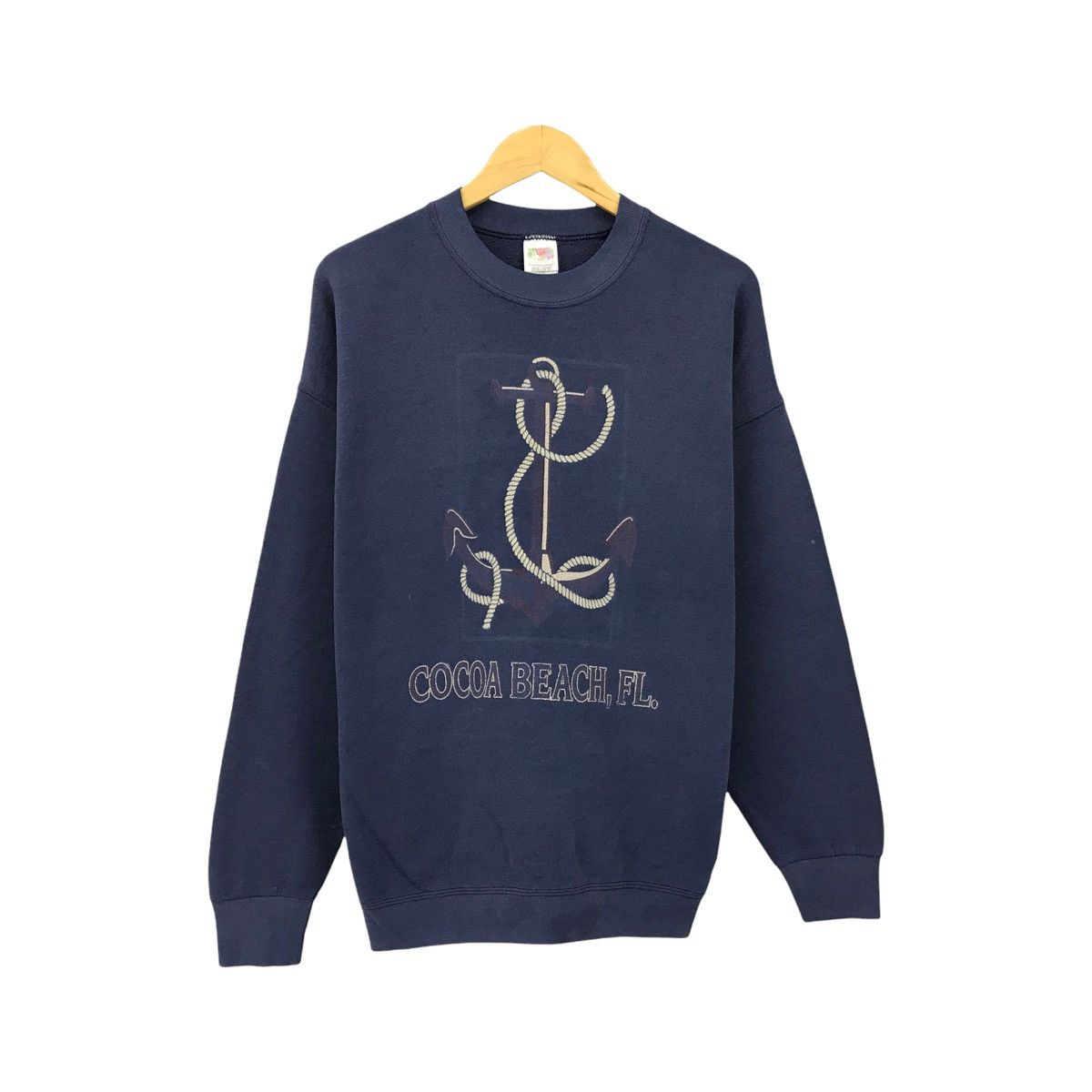Vintage Vintage Cocoa Beach Sweatshirt Pullover Jumper Size US L / EU 52-54 / 3 - 1 Thumbnail