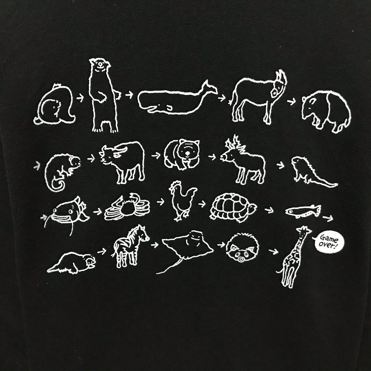 Vintage Vintage Animals Sweatshirt Crewneck Pullover Jumper Size US M / EU 48-50 / 2 - 7 Thumbnail