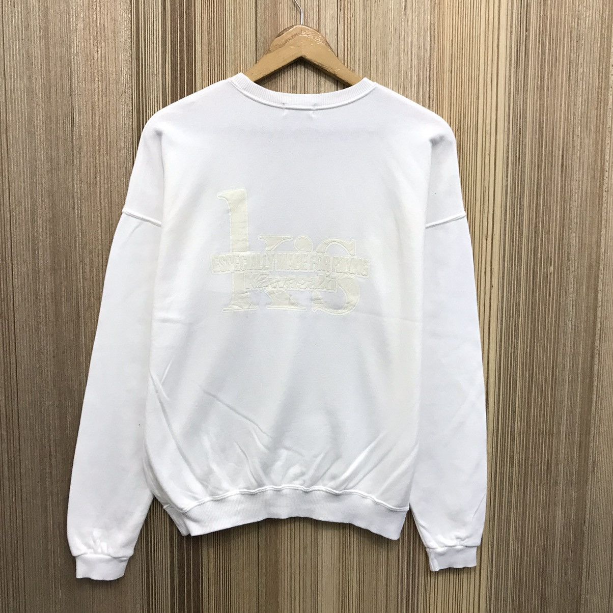 Japanese Brand × Sports Specialties Rare!!! Vintage Kawasaki Logo Sweatshirt Pullover Jumper Size US M / EU 48-50 / 2 - 6 Thumbnail