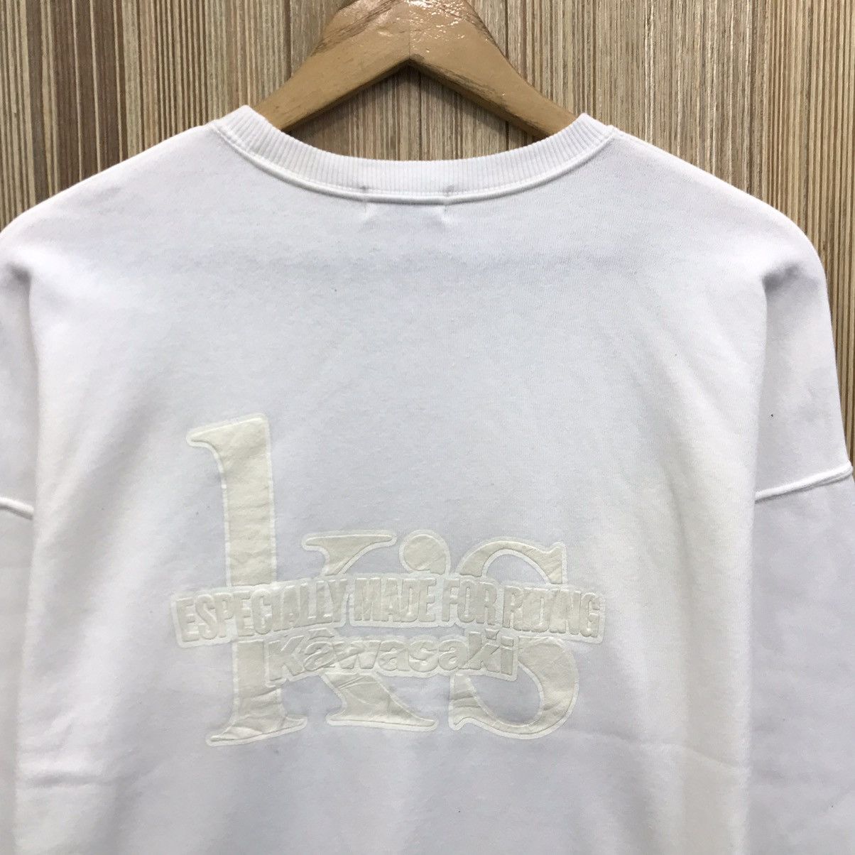 Japanese Brand × Sports Specialties Rare!!! Vintage Kawasaki Logo Sweatshirt Pullover Jumper Size US M / EU 48-50 / 2 - 7 Thumbnail