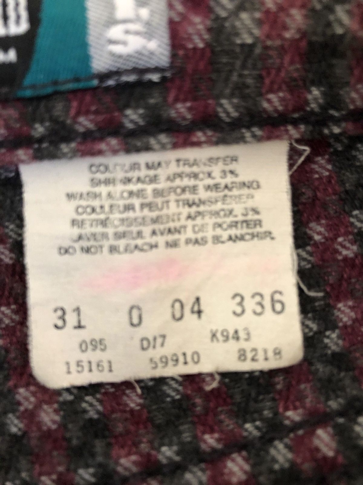 Levi's Vintage 90s Levi’s Silvertab Boy’s Cut Embroidery Checkered Size US 30 / EU 46 - 22 Thumbnail