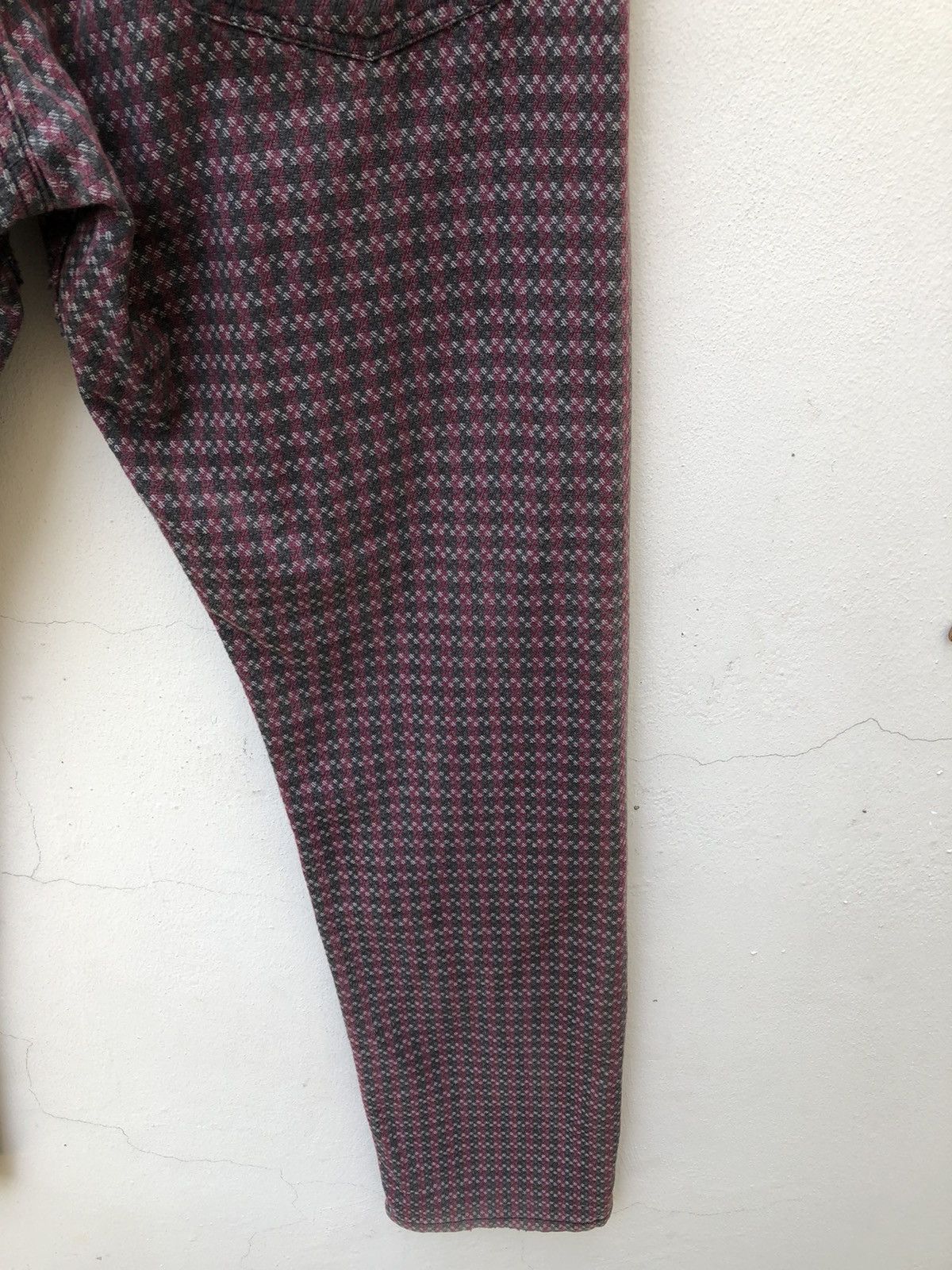 Levi's Vintage 90s Levi’s Silvertab Boy’s Cut Embroidery Checkered Size US 30 / EU 46 - 18 Thumbnail