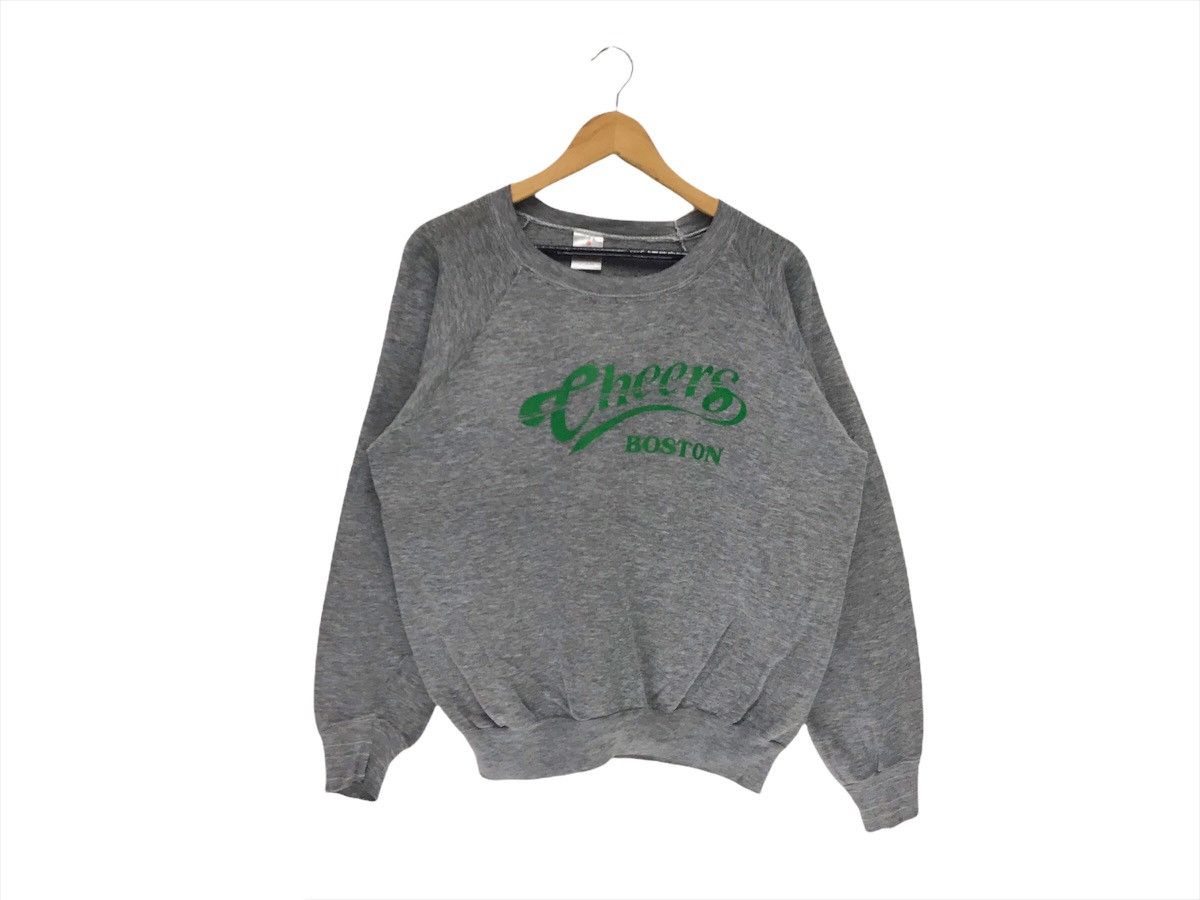 Vintage Vintage Cheers Boston Big Logo Sweatshirt Size US M / EU 48-50 / 2 - 1 Thumbnail