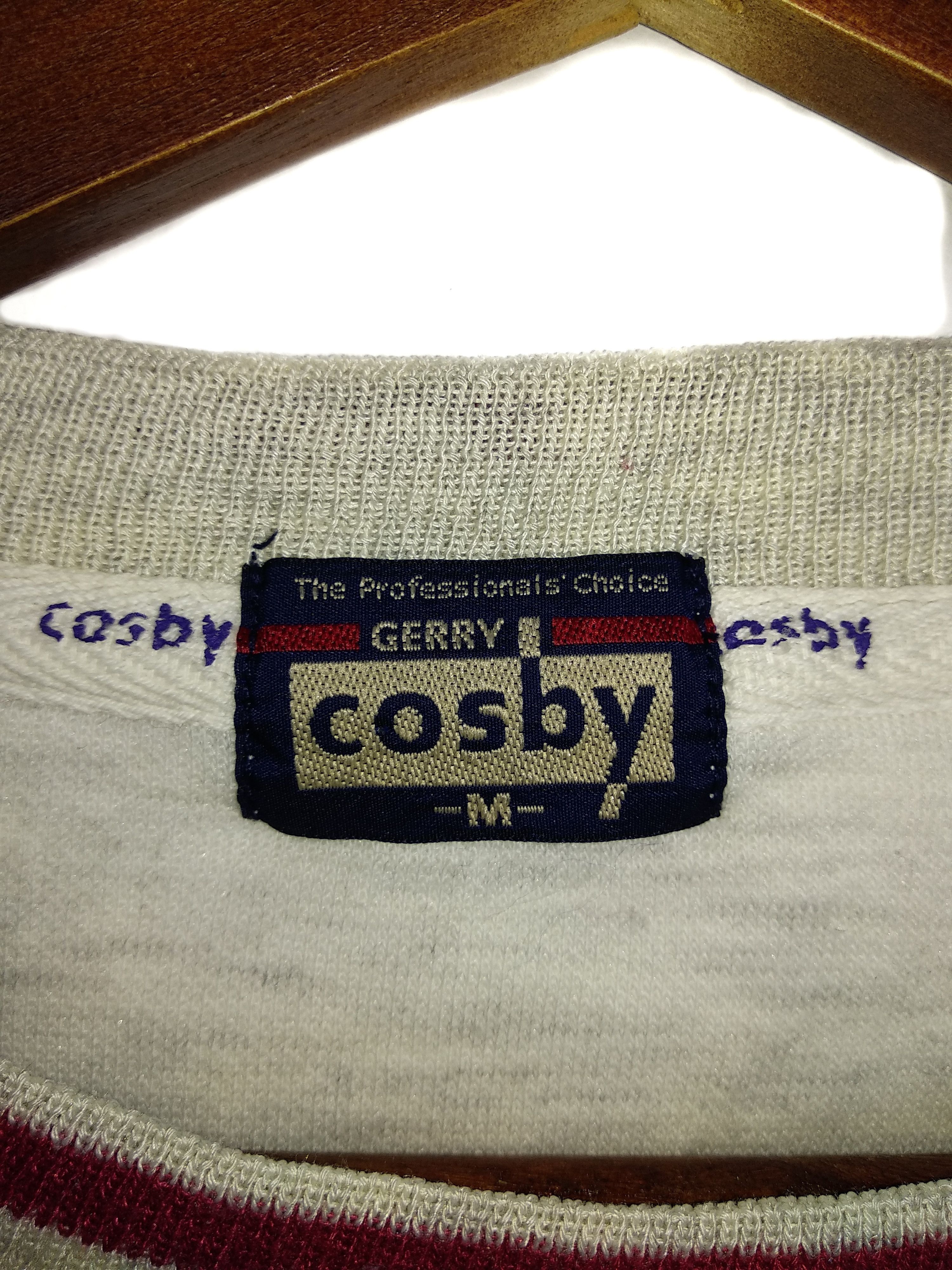 Vintage Vintage Cosby Spell Out Sweatshirt/Size M/Gray Colour. Size US M / EU 48-50 / 2 - 4 Thumbnail