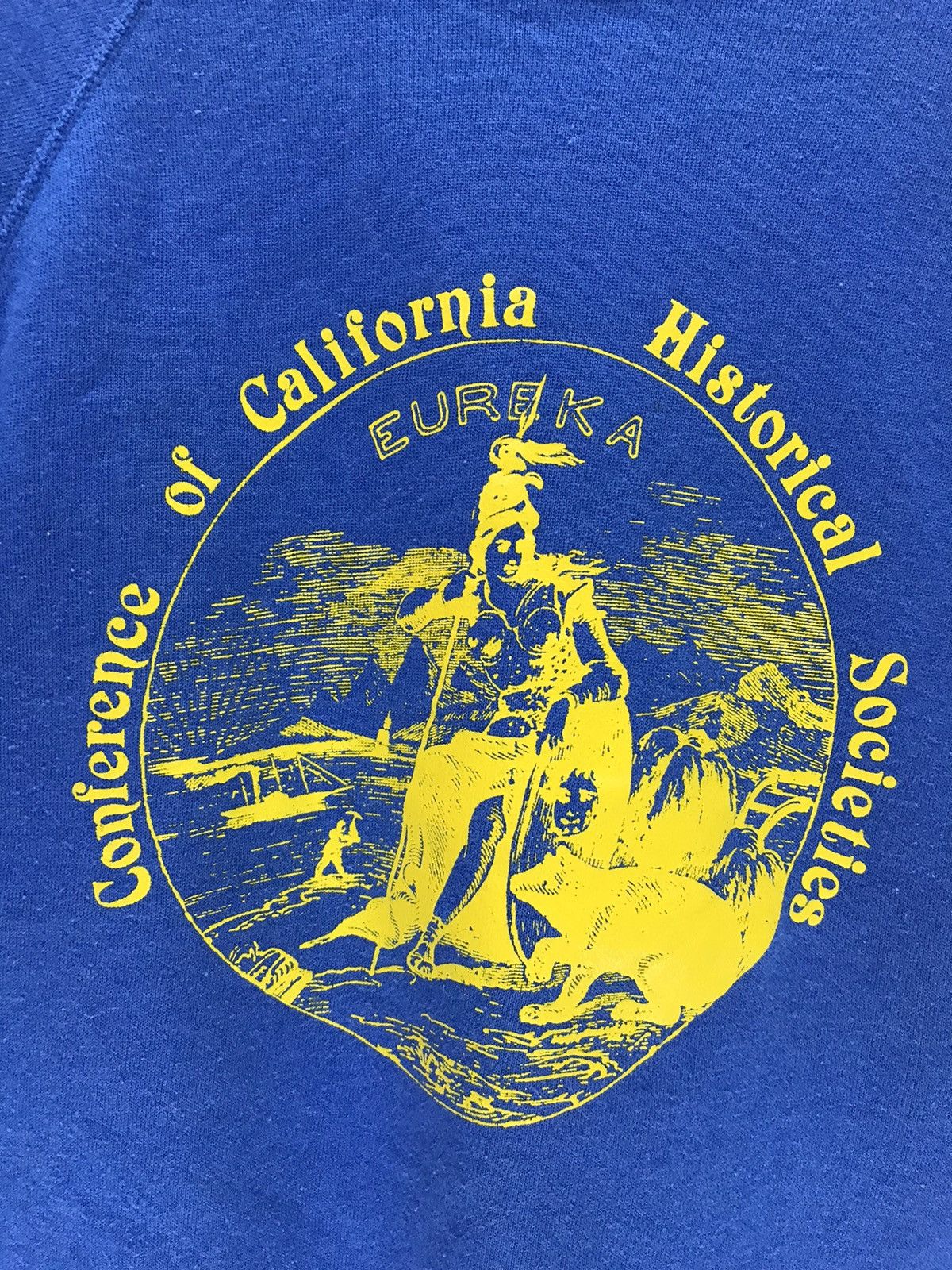 Hanes × Vintage Vintage 80 California Historical Societies Sweatshirt Size US M / EU 48-50 / 2 - 3 Thumbnail