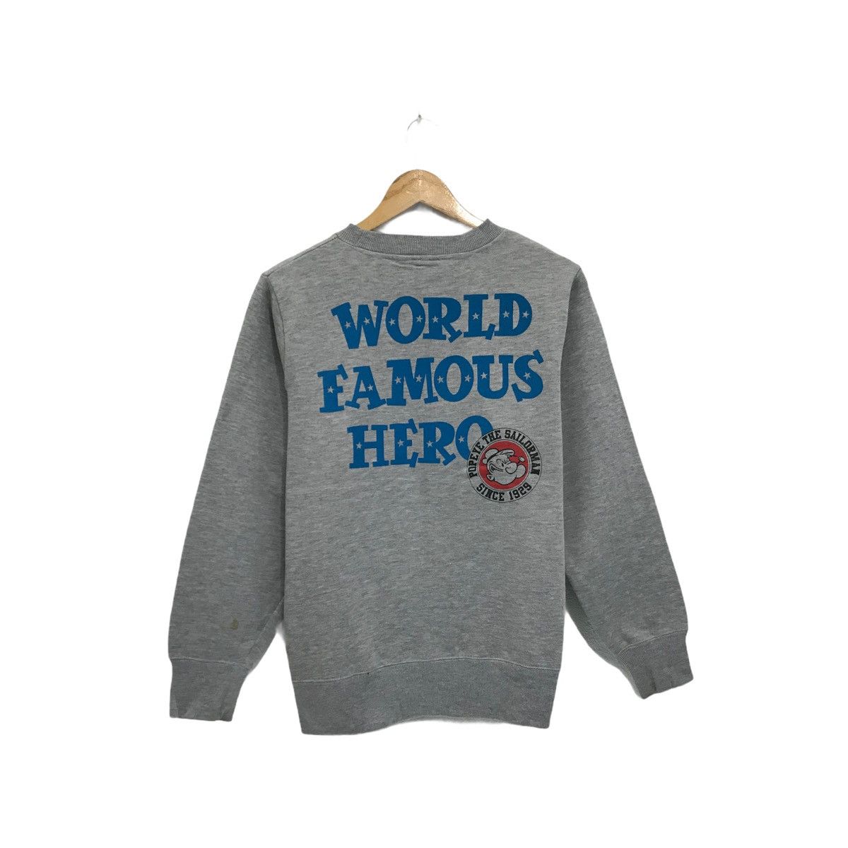 Cartoon Network × Japanese Brand Vintage Popeye Sweatshirt Pullover Jumper Sweater Size US M / EU 48-50 / 2 - 7 Thumbnail
