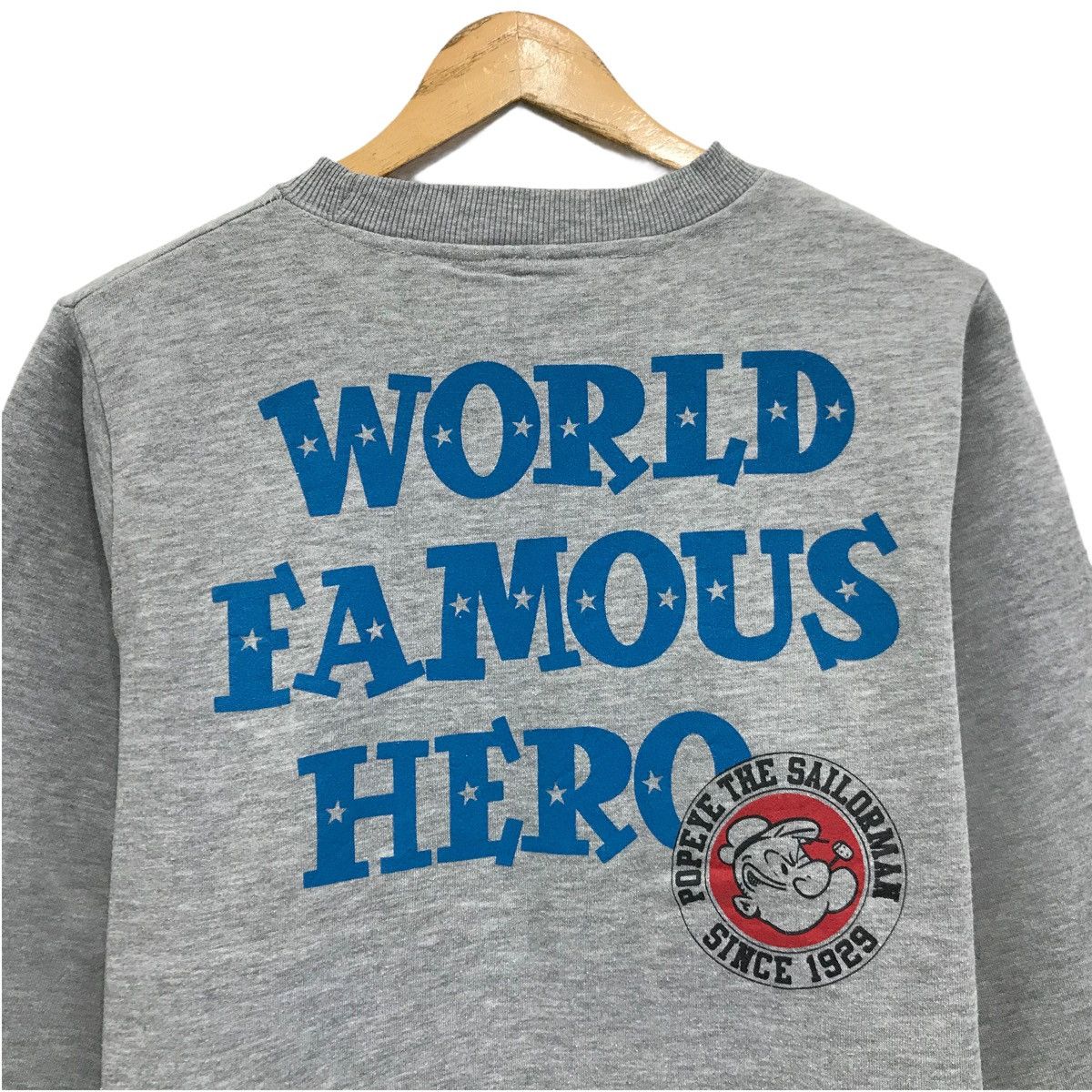Cartoon Network × Japanese Brand Vintage Popeye Sweatshirt Pullover Jumper Sweater Size US M / EU 48-50 / 2 - 8 Thumbnail