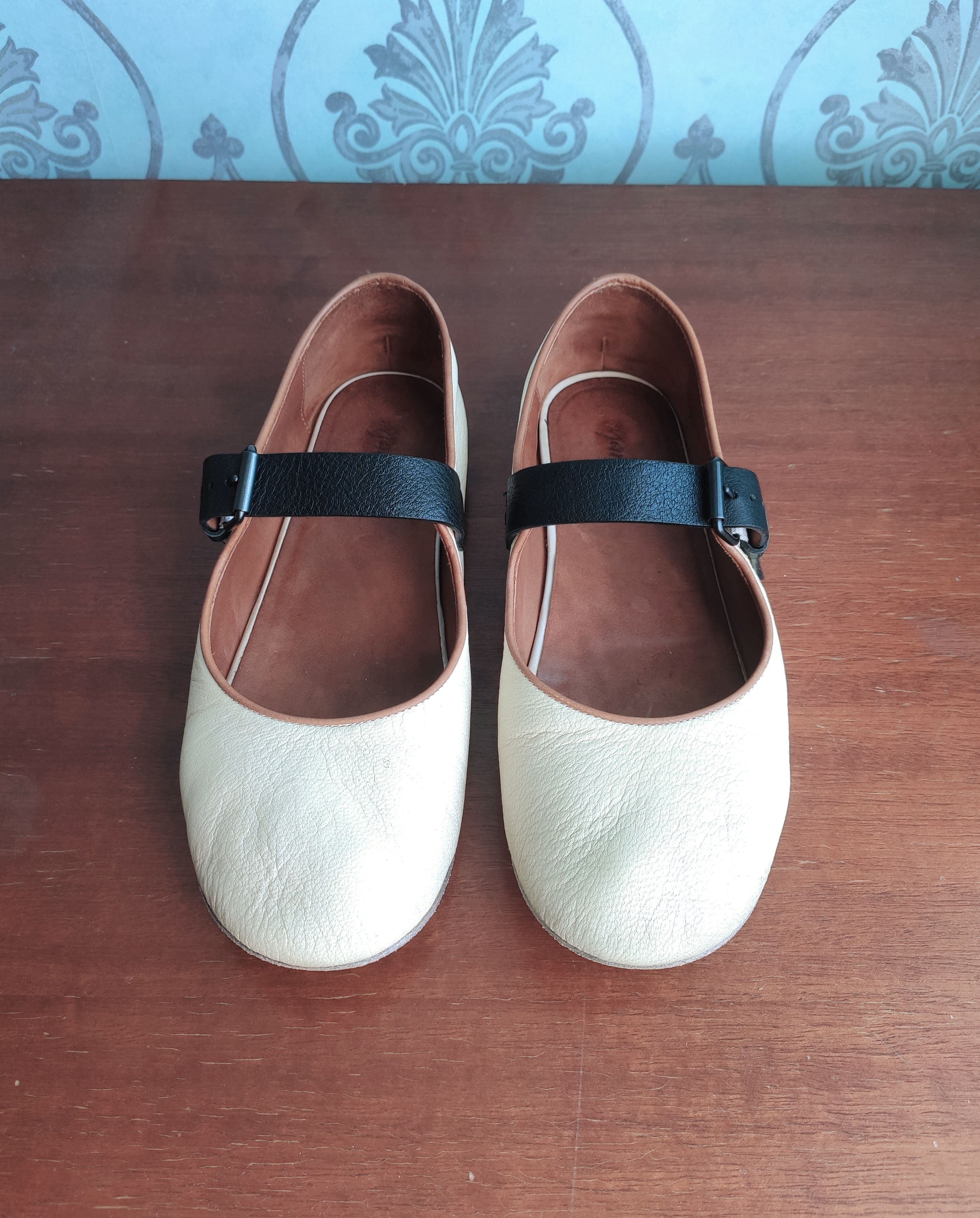 Marsell Buckle ballerinas.Like GUIDI or Uma Wang Size US 7 / IT 37 - 1 Thumbnail