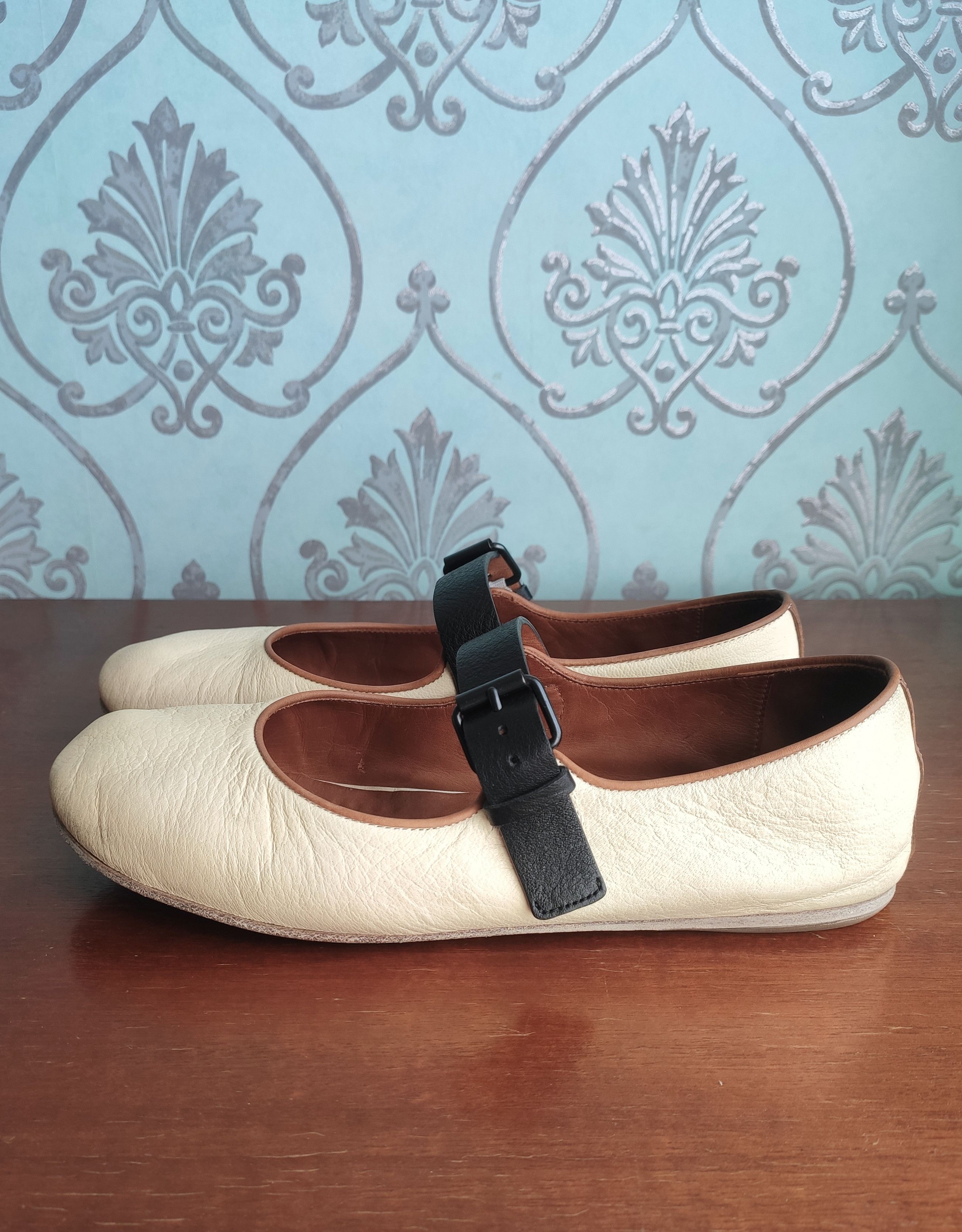Marsell Buckle ballerinas.Like GUIDI or Uma Wang Size US 7 / IT 37 - 3 Thumbnail