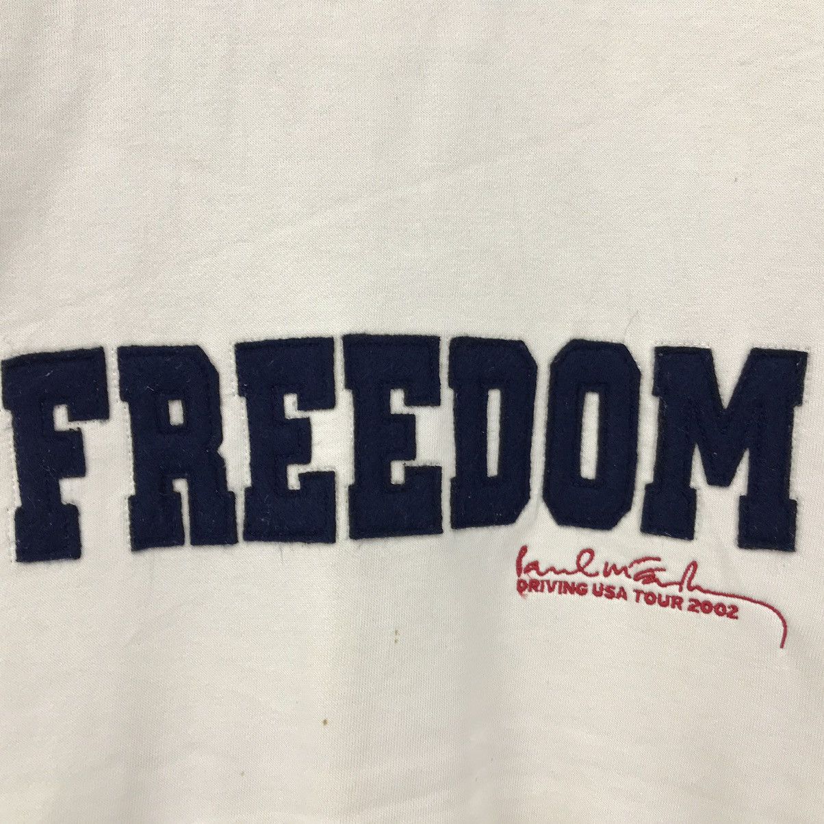 Japanese Brand × Vintage Vintage Freedom Sweatshirt CrewNeck Pullover Jumper Size US XL / EU 56 / 4 - 3 Thumbnail