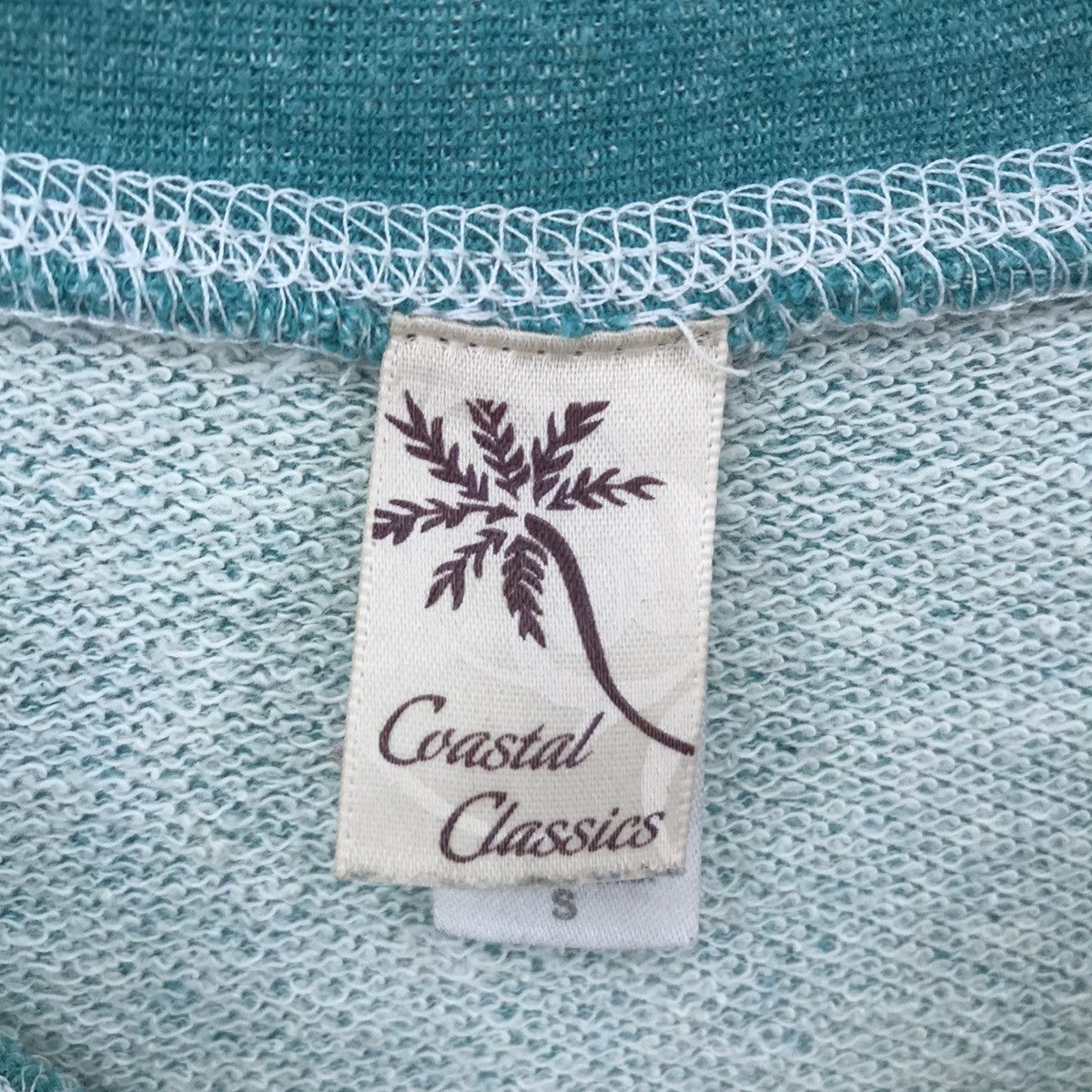 Vintage Vintage Coastal Classics Art Crop Top Sweatshirt Pullover Size US S / EU 44-46 / 1 - 6 Thumbnail