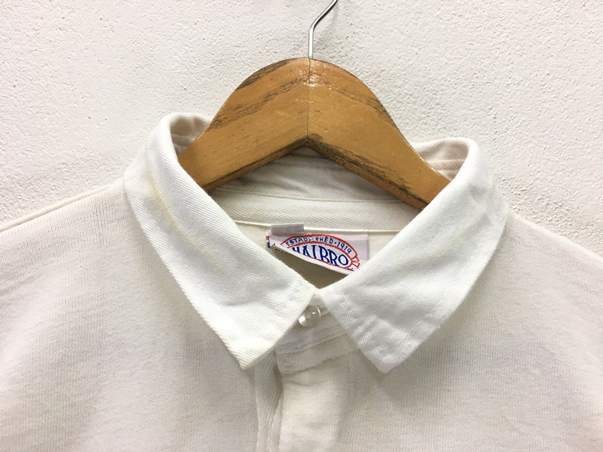 Vintage Vintage 90s 1994 Stonehill College Striped Rugby Shirt Size US L / EU 52-54 / 3 - 7 Thumbnail
