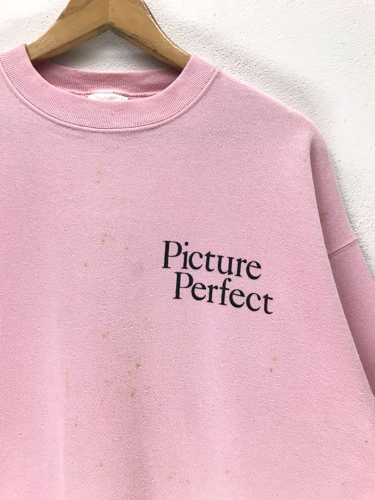 Tultex × Vintage Vintage Picture Perfect Pop Art Sweatshirt Size US L / EU 52-54 / 3 - 3 Thumbnail