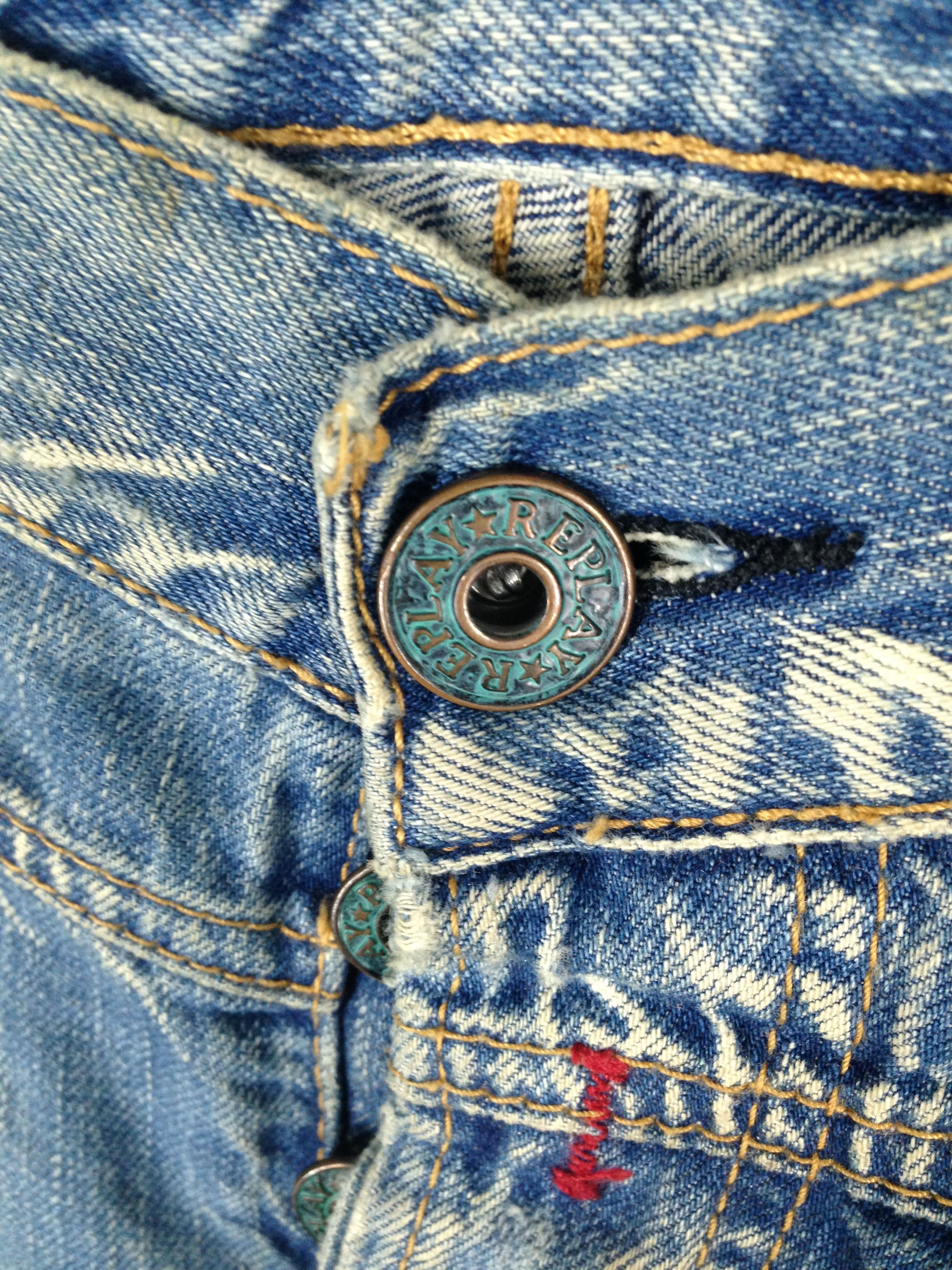 Replay Replay Men's Denim Jeans Size US 32 / EU 48 - 6 Thumbnail