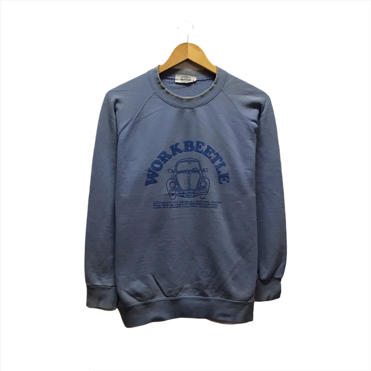 Japanese Brand × Other × Vintage Vintage Volkswagen Sweatshirt CrewNeck Biglogo Work Beetle Size US M / EU 48-50 / 2 - 1 Thumbnail