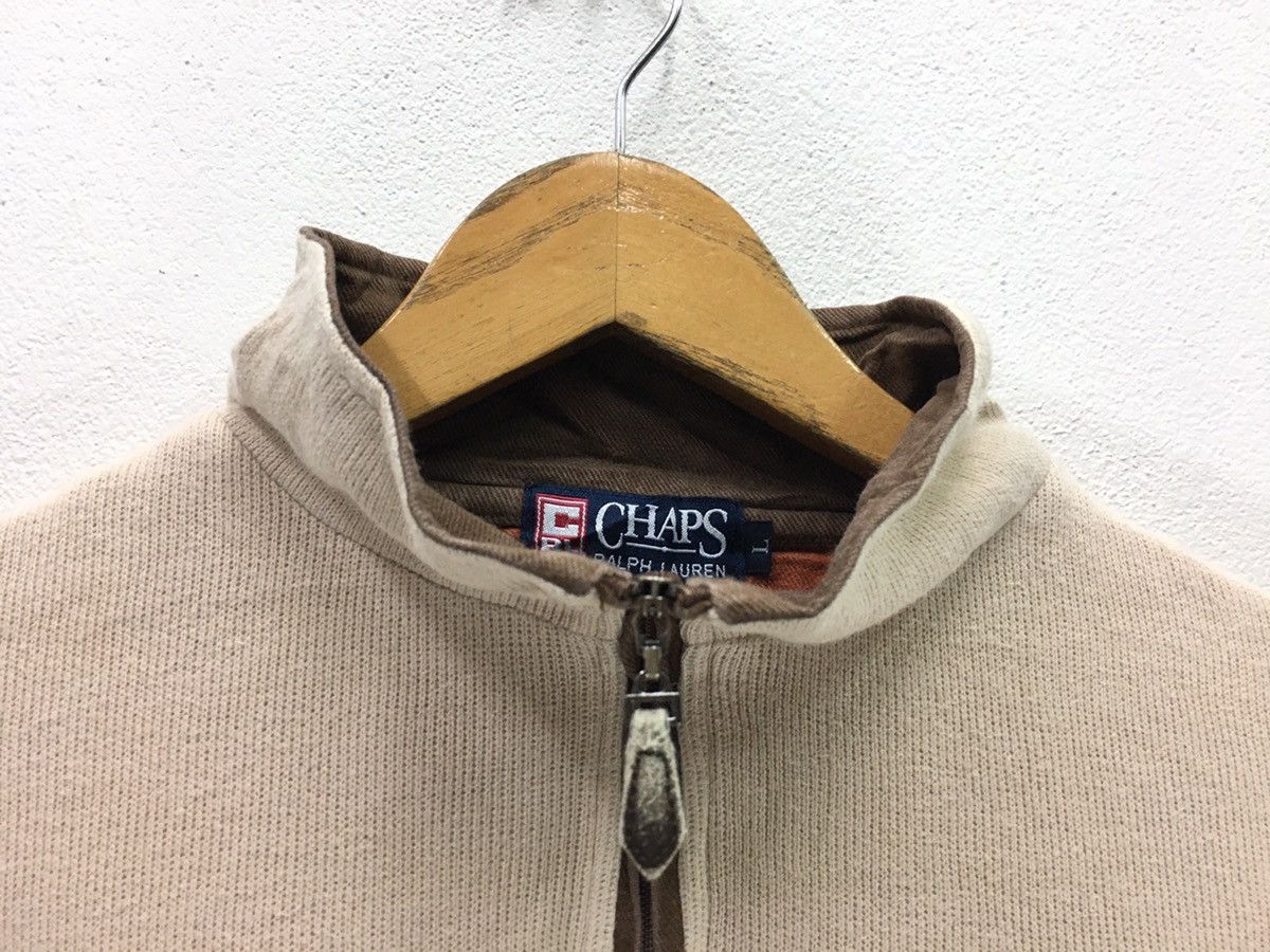 Chaps Ralph Lauren × Ralph Lauren × Vintage Vintage Chaps Ralph Lauren Half Zipper Sweater Size US L / EU 52-54 / 3 - 6 Thumbnail